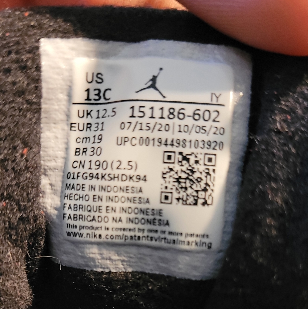 Jordan 12 Retro "Reverse Flu" (PS) - Picture 6 of 12